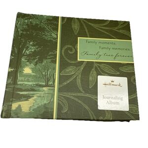 Hallmark Journaling Photo Album Green‎